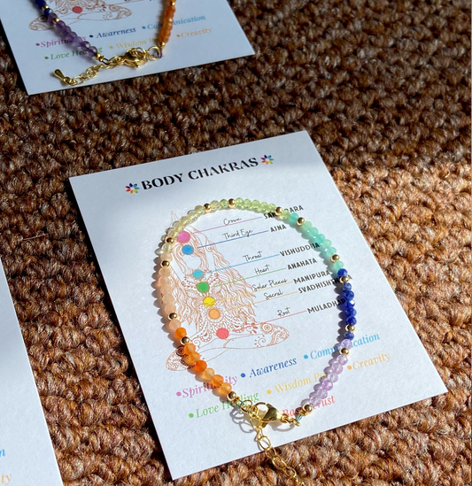 Chakra Healing Crystal Bracelet